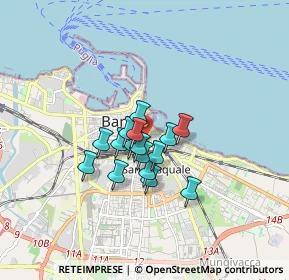 Mappa Camillo Benso, 70121 Bari BA, Italia (1.135)