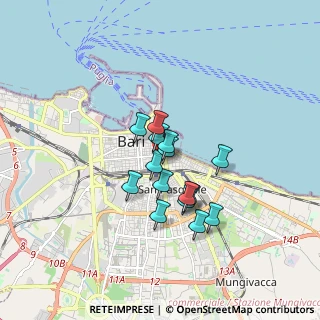 Mappa Corso c.b, 70121 Bari BA, Italia (1.284)