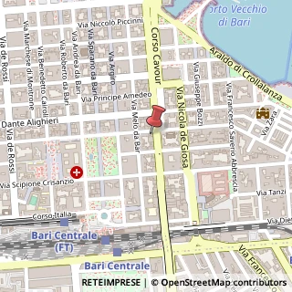 Mappa Via Antonio Beatillo, 6, 70121 Bari, Bari (Puglia)