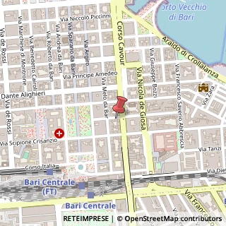 Mappa Via Giuseppe Davanzati Forges, 10, 70121 Bari, Bari (Puglia)