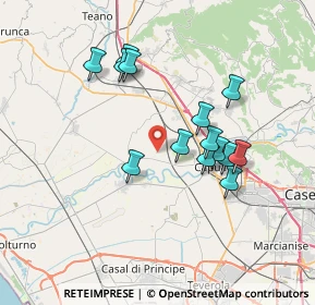 Mappa Via Carluccia, 81043 Capua CE, Italia (6.87357)