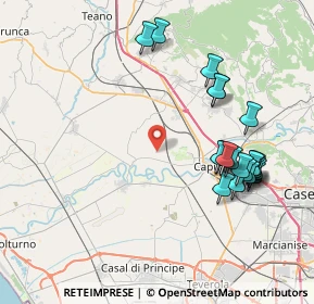 Mappa Via Carluccia, 81043 Capua CE, Italia (9.065)