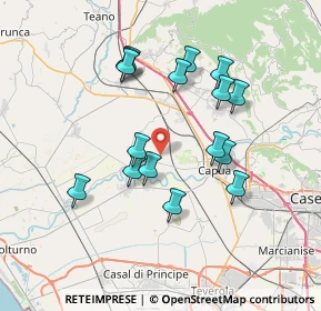 Mappa Via Carluccia, 81043 Capua CE, Italia (7.195)