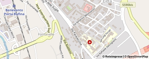 Mappa Benevento