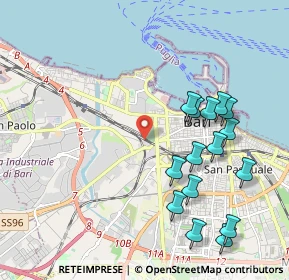 Mappa 70123 Bari BA, Italia (2.356)