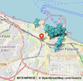 Mappa 70123 Bari BA, Italia (1.5005)