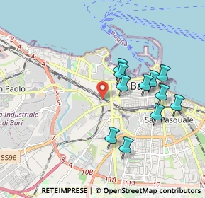 Mappa 70123 Bari BA, Italia (1.86909)