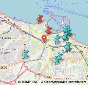 Mappa 70123 Bari BA, Italia (1.96077)