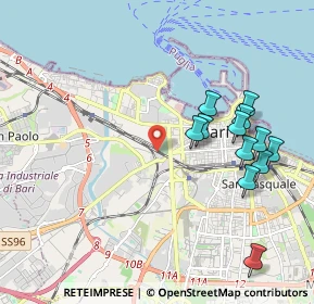 Mappa 70123 Bari BA, Italia (2.26333)