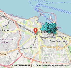 Mappa 70123 Bari BA, Italia (1.545)