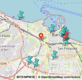 Mappa 70123 Bari BA, Italia (2.34583)