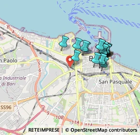 Mappa 70123 Bari BA, Italia (1.6355)