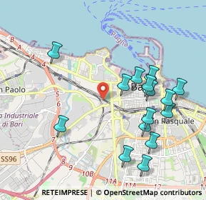 Mappa 70123 Bari BA, Italia (2.25867)