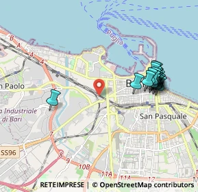 Mappa 70123 Bari BA, Italia (2.164)