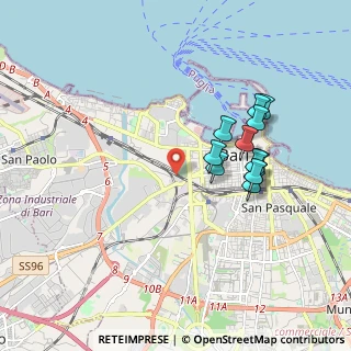 Mappa 70123 Bari BA, Italia (1.82417)