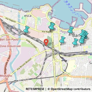 Mappa 70123 Bari BA, Italia (1.37364)