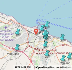 Mappa 70123 Bari BA, Italia (4.56083)