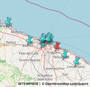 Mappa 70123 Bari BA, Italia (10.50091)