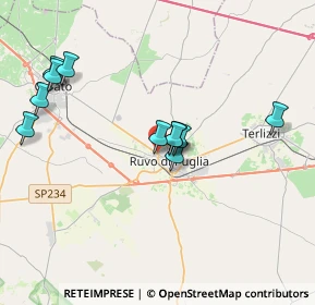 Mappa Via Amendola Giorgio, 70037 Ruvo di Puglia BA, Italia (3.9)