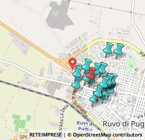 Mappa Via Amendola Giorgio, 70037 Ruvo di Puglia BA, Italia (0.467)
