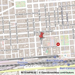Mappa Via de Rossi, 209, 70122 Bari, Bari (Puglia)
