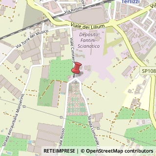 Mappa Via Cimitero, 70038 Terlizzi, Bari (Puglia)