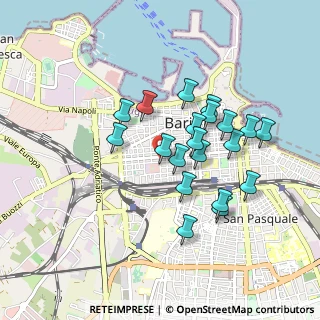Mappa Via Dante, 70123 Bari BA, Italia (0.8285)