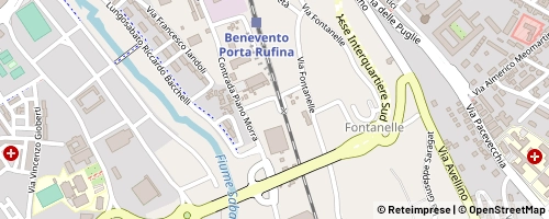 Mappa Benevento