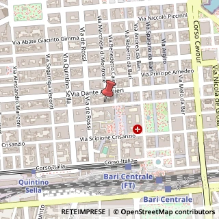 Mappa Via Domenico Nicolai, 55, 70122 Bari, Bari (Puglia)