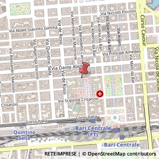 Mappa Piazza Cesare Battisti, 1, 70121 Bari, Bari (Puglia)