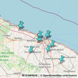 Mappa Via Francesco Eugenio Silvestri, 70100 Bari BA, Italia (12.71545)