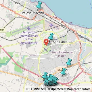 Mappa Via Francesco Eugenio Silvestri, 70100 Bari BA, Italia (3.762)