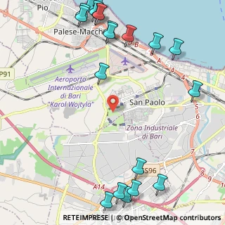 Mappa Via Francesco Eugenio Silvestri, 70100 Bari BA, Italia (3.404)