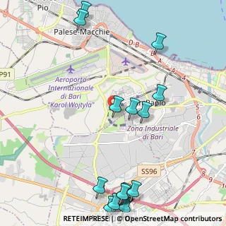 Mappa Via Francesco Eugenio Silvestri, 70100 Bari BA, Italia (3.052)
