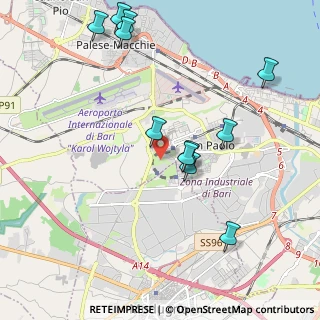 Mappa Via Francesco Eugenio Silvestri, 70100 Bari BA, Italia (2.38364)