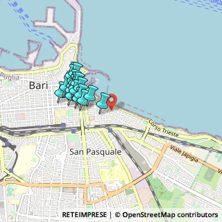 Mappa Via Dalmazia, 70124 Bari BA, Italia (0.836)