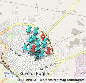 Mappa VICO F. CARRABA, 70037 Ruvo di Puglia BA, Italia (0.371)