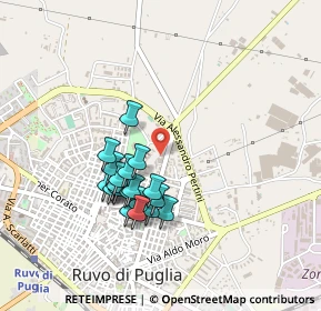 Mappa VICO F. CARRABA, 70037 Ruvo di Puglia BA, Italia (0.416)