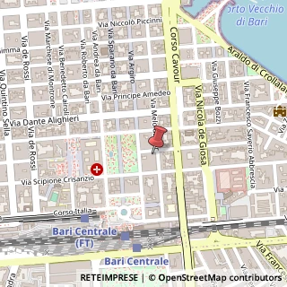 Mappa Via Melo da Bari, 185, 70121 Bari, Bari (Puglia)