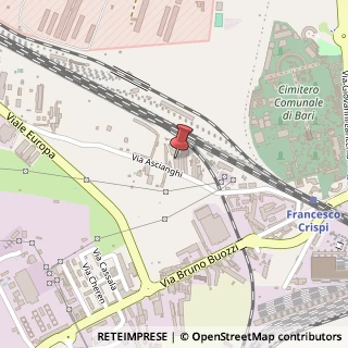 Mappa Via Ascianghi, 23, 70123 Bari, Bari (Puglia)