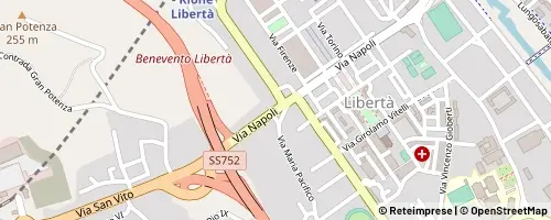 Mappa Benevento