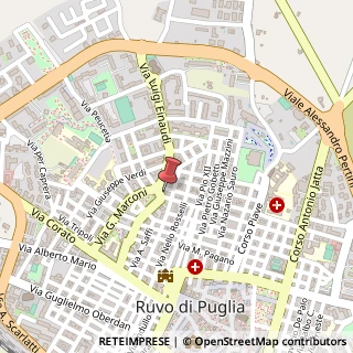 Mappa Via M. R. Imbriani, 85, 70037 Ruvo di Puglia, Bari (Puglia)