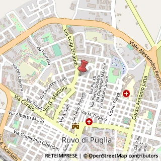 Mappa Via San Francesco d'Assisi, 50, 70037 Ruvo di Puglia, Bari (Puglia)
