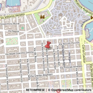 Mappa Via Abate Giacinto Gimma,  110, 70122 Bari, Bari (Puglia)
