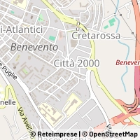 Mapa Benevento