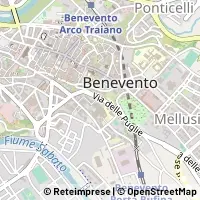 Mapa Benevento