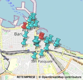 Mappa Largo Adua, 70121 Bari BA, Italia (0.747)