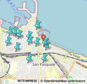Mappa Largo Adua, 70121 Bari BA, Italia (1.00385)