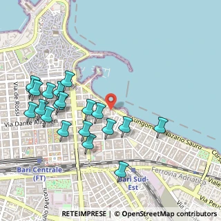 Mappa Piazza Armando Diaz, 70121 Bari BA, Italia (0.5925)