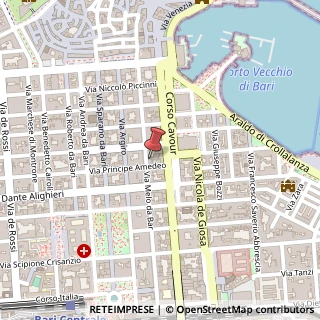 Mappa Via Melo da Bari, 102, 70121 Bari, Bari (Puglia)